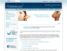 Tablet Screenshot of drnicholaslotz.com.au